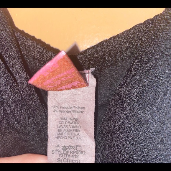 Strapless black jumpsuit - Picture 3 of 8